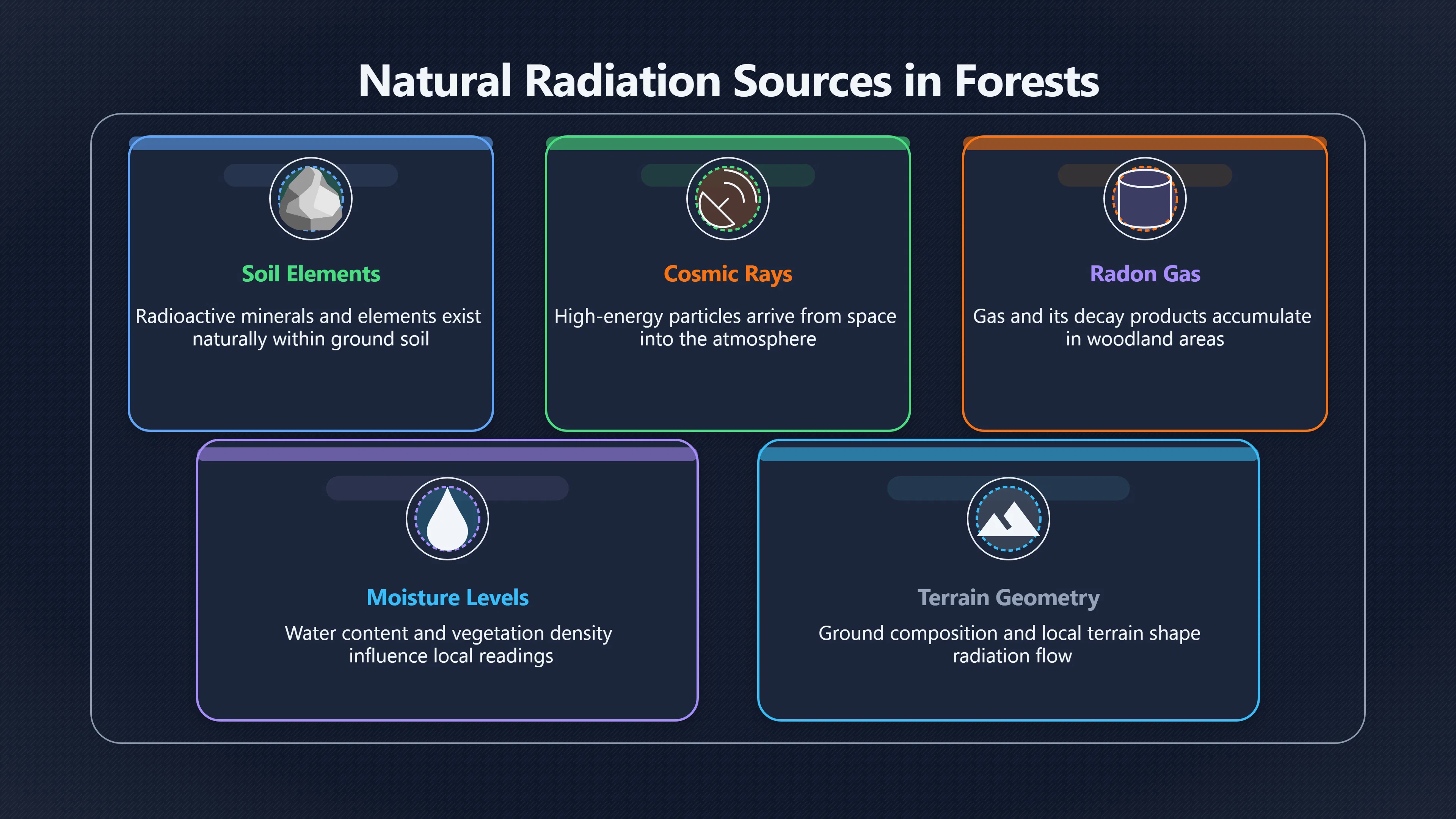 Overview image for What Counts as Normal Radiation in a Forest?