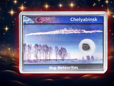 Listing image for Chelyabinsk Meteorite in Display Box - Medium