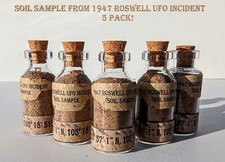 Listing image for 1947 Roswell UFO Incident Soil / Earth Sample 5 Pack