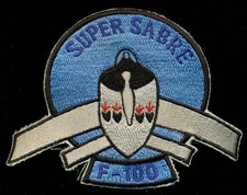 Listing image for USAF 79th Tactical Fighter Squadron F-100 RAF Woodbridge Patch S-3